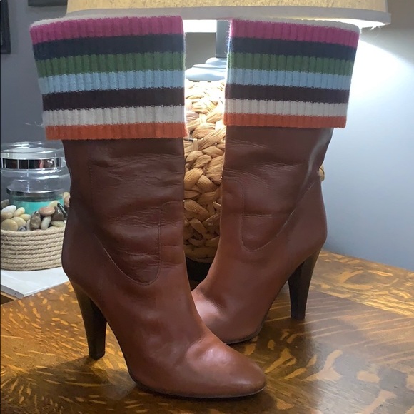 Coach Shoes - Coach tan Monika boots